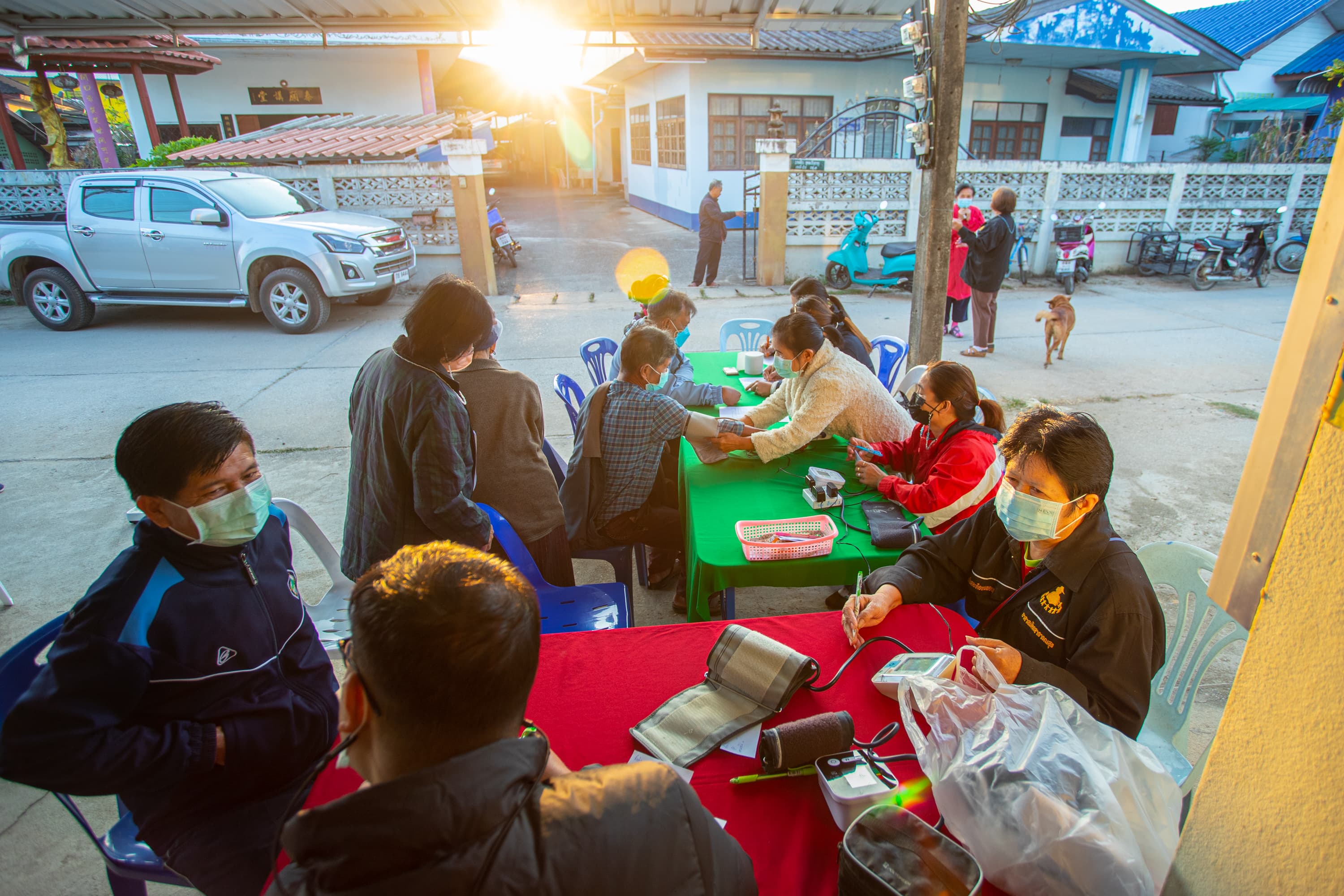 ดีมีเทกซ์ ลงพื้นที่ดูแลสุขภาพเกษตรกรย่านโครงการร้อยใจรักษ์ อ.แม่อาย จ.เชียงใหม่